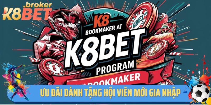 Ưu đãi dành tặng hội viên mới gia nhập và trải nghiệm tại K8BET
